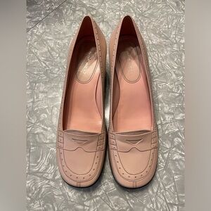 Baby Pink Nine West Kitten Heels Size 8.5